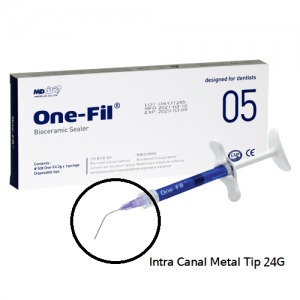 Intra Canal Metal Tip for One-Fil Syringe