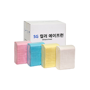 SG Disposable Color Apron (500EA)